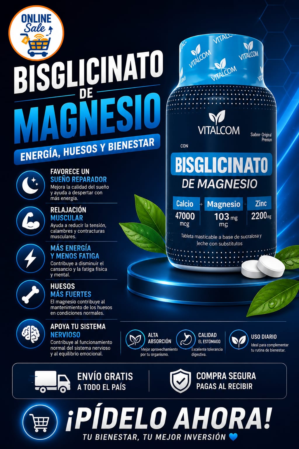 BISGLICINATO DE MAGNESIO
